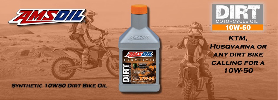 Amsoil 10w-50 Dirt Bike Oil